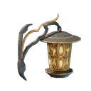 Lampe murale de salle du trône