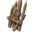 Palissade en bois V